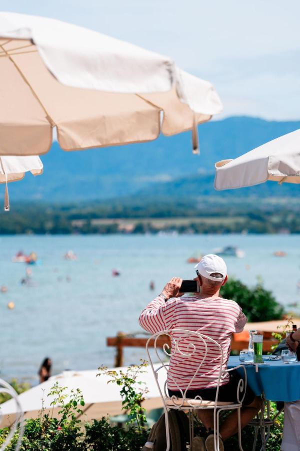 Hotel De La Plage Excenevex Ngoại thất bức ảnh