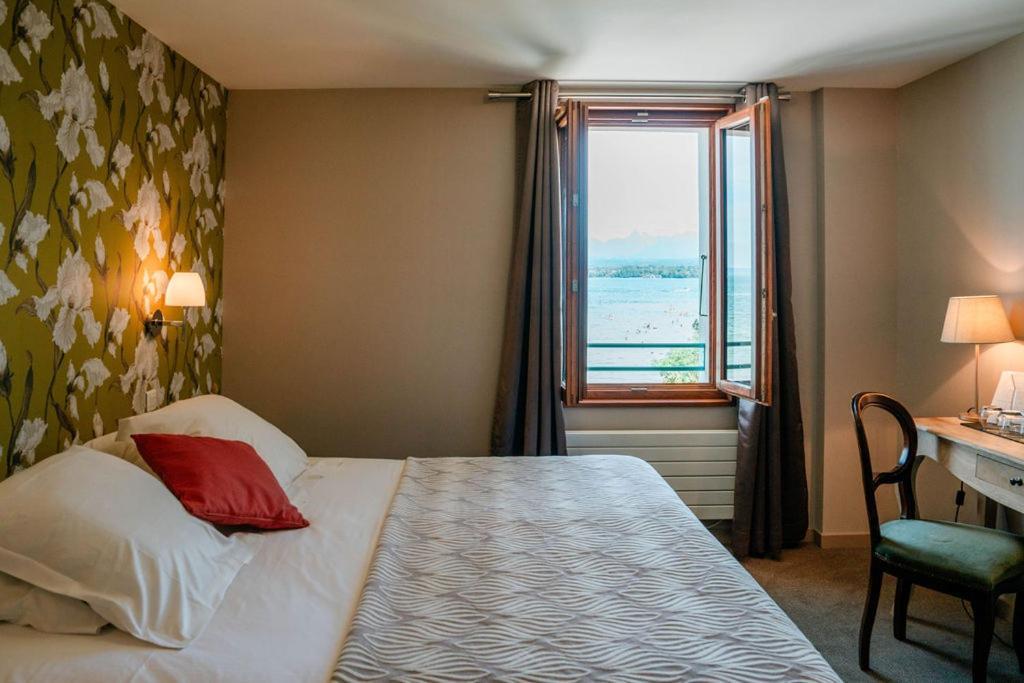 Hotel De La Plage Excenevex Ngoại thất bức ảnh