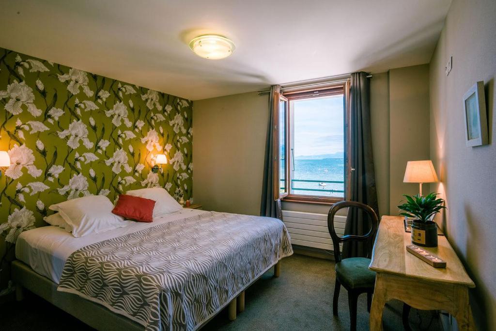 Hotel De La Plage Excenevex Ngoại thất bức ảnh